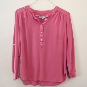 LOFT Salmon Pink Blouse
